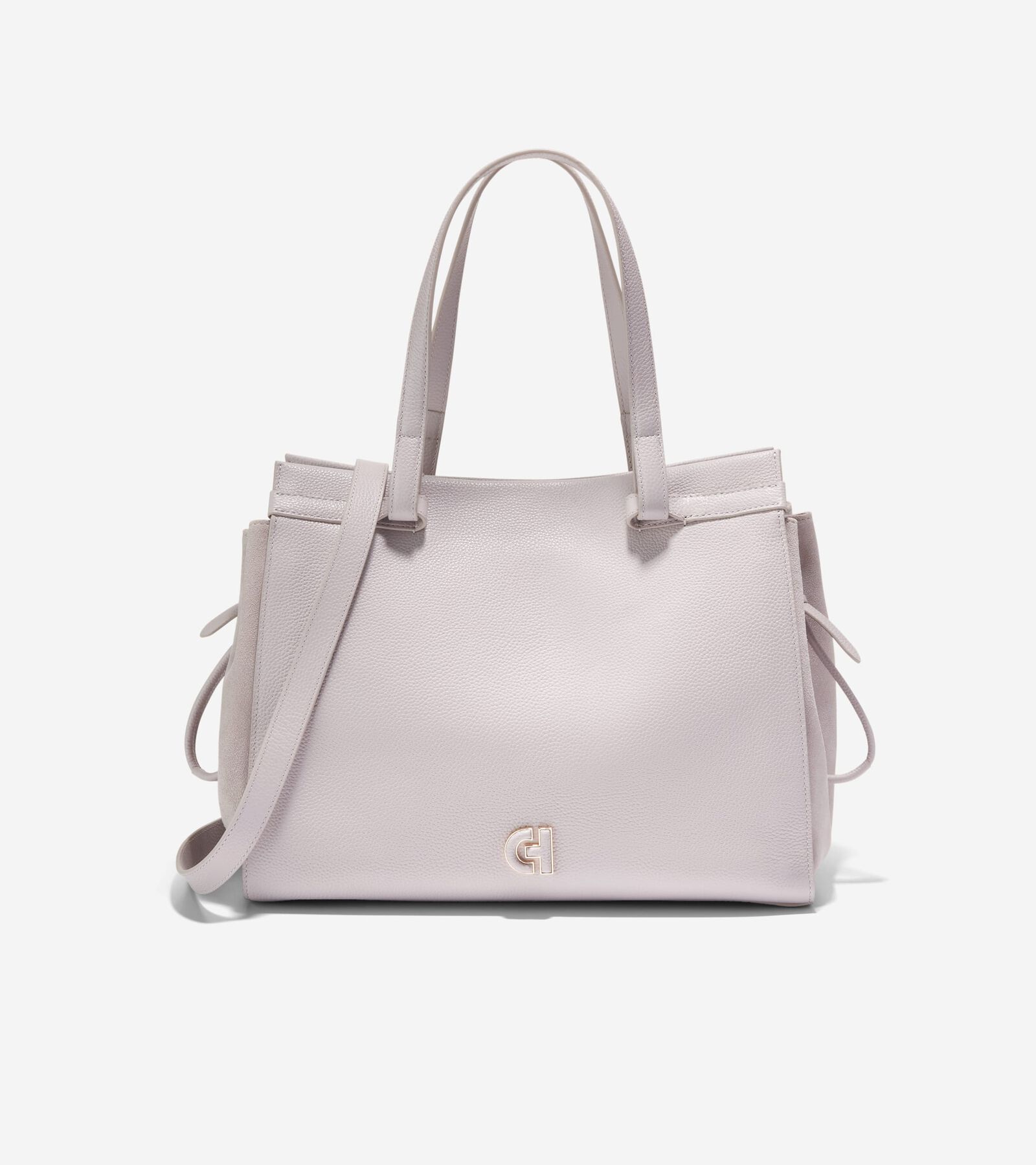 Cole Haan Grand Ambition Side Cinch Satchel In Ashes Of Roses