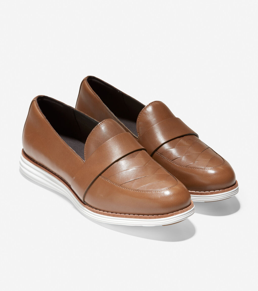 womens summer leather loafers