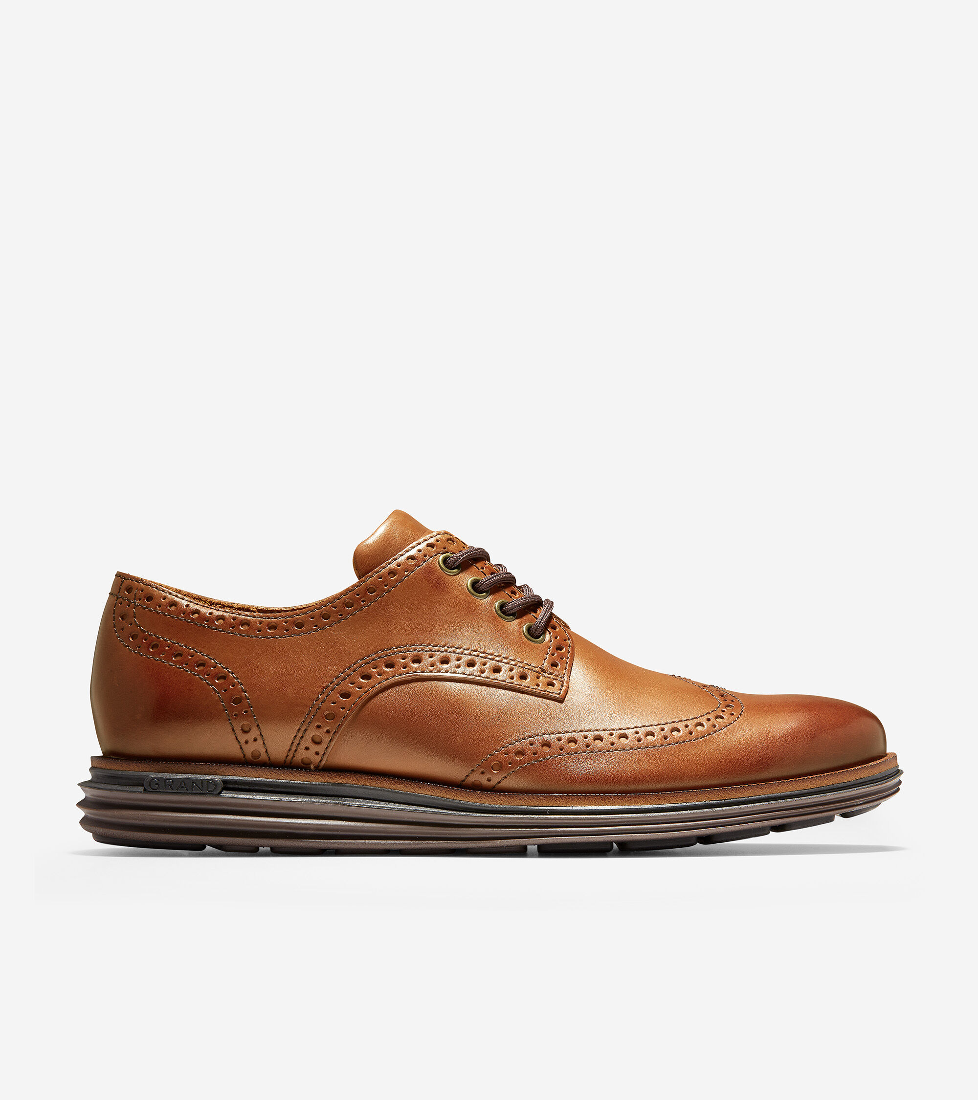 cole haan british tan wingtip