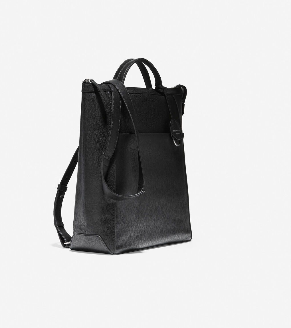 Women's Grand Ambition Backpack in Black Leather | Cole Haan