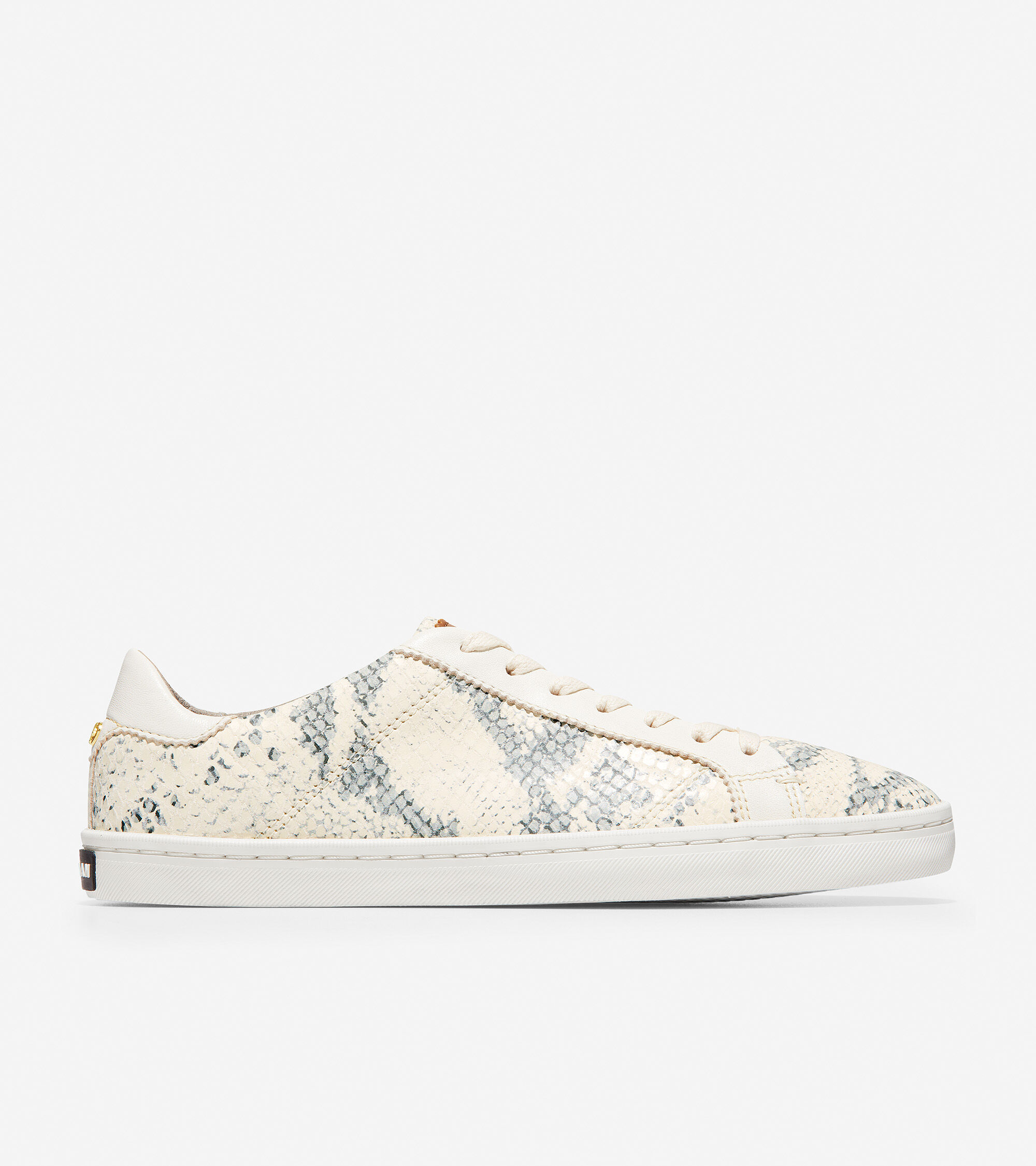 cole haan margo lace up white
