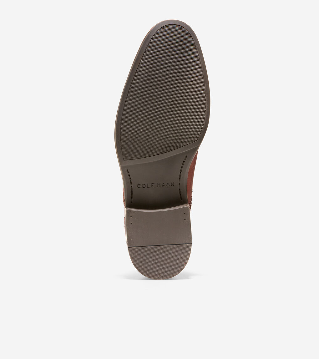 cole haan wayne cap toe oxford british tan