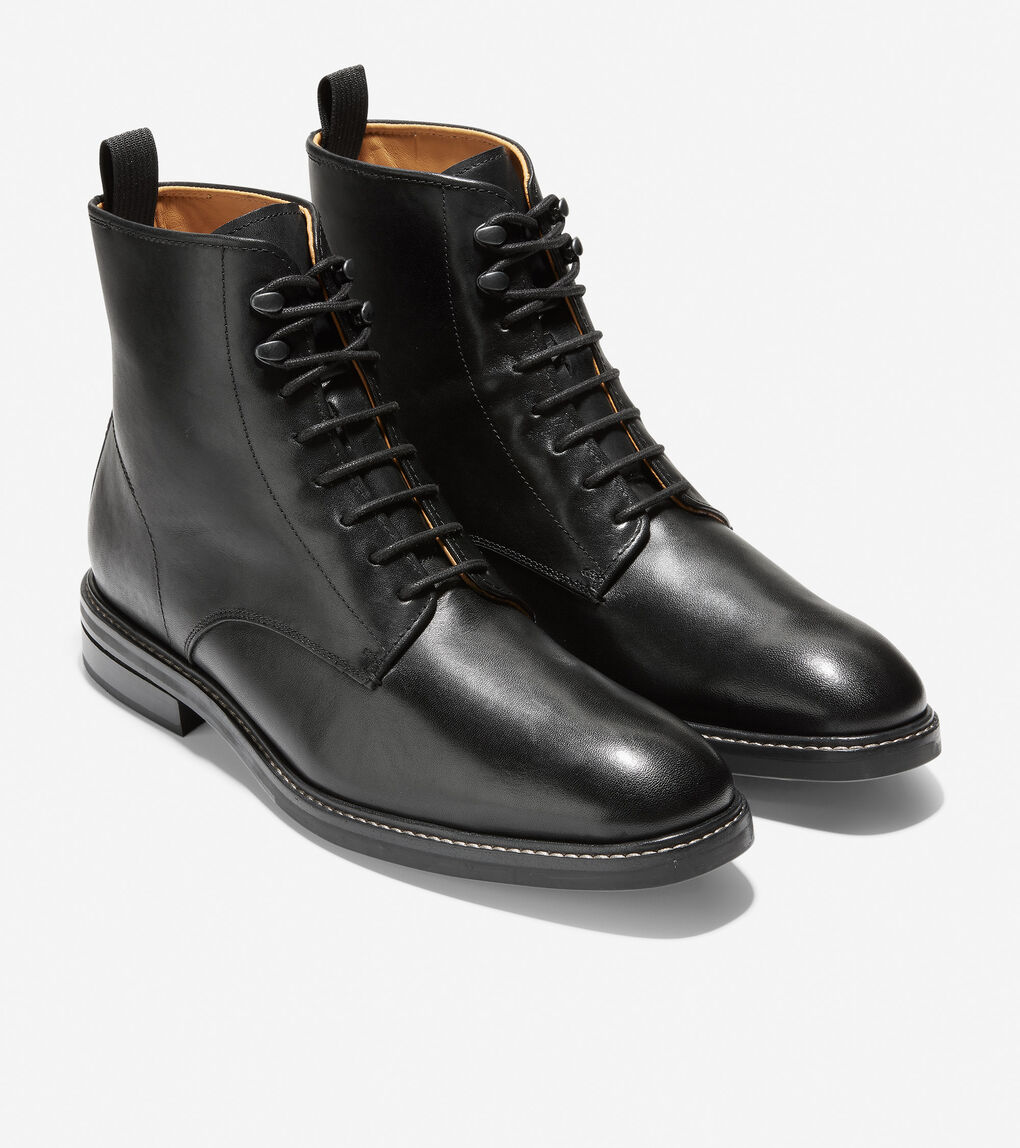 hannen plain toe waterproof boot