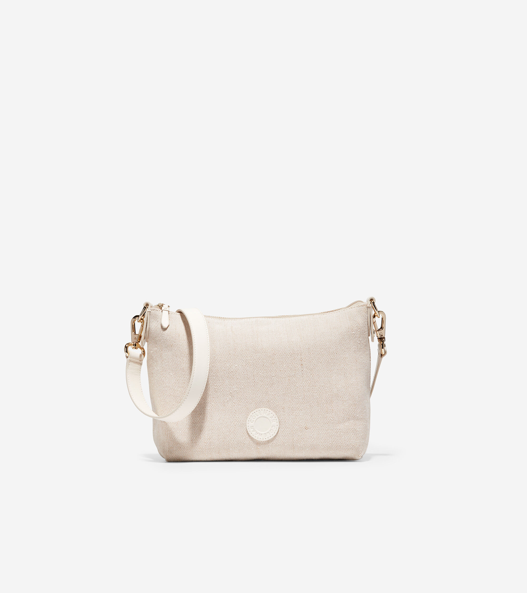 Leather Basket Tote Bag in WHITE Cole Haan