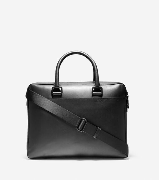 Warner Attaché in Black | Cole Haan