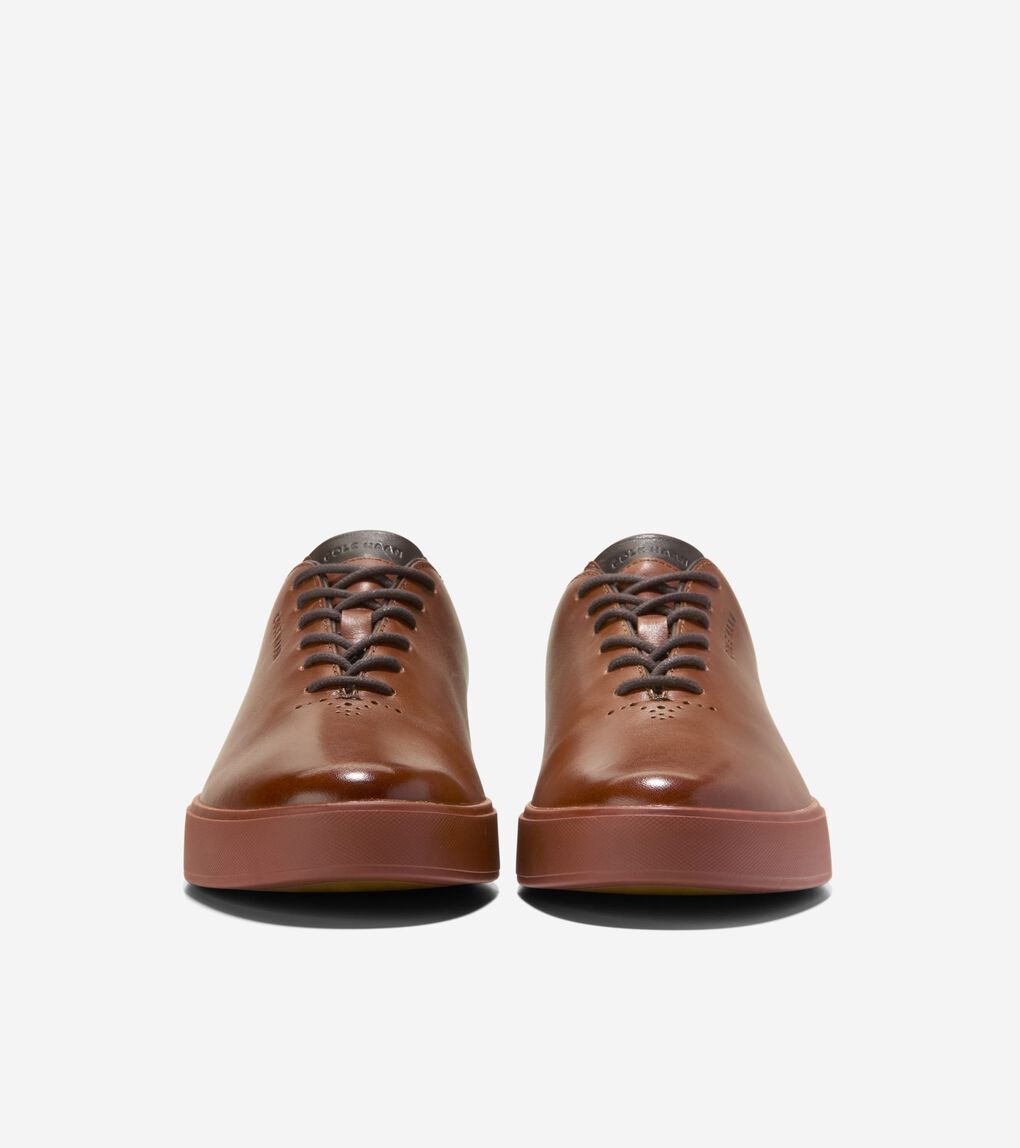 Men's GrandPrø Luxe Wholecut Sneakers in Brown | Cole Haan
