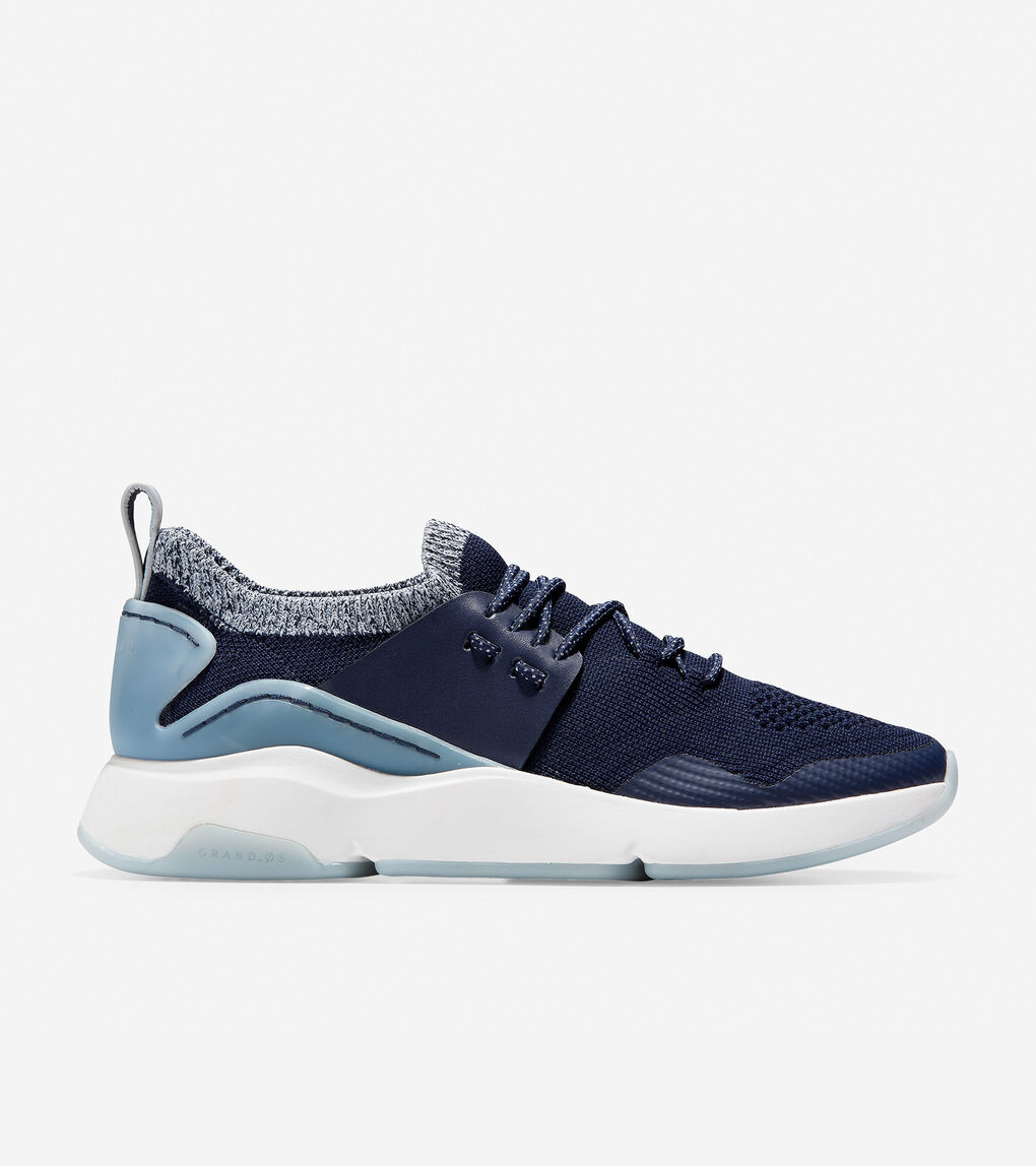 Women's ZERØGRAND All-Day Trainer in Maritime Blue Stitchlite™ | Cole Haan