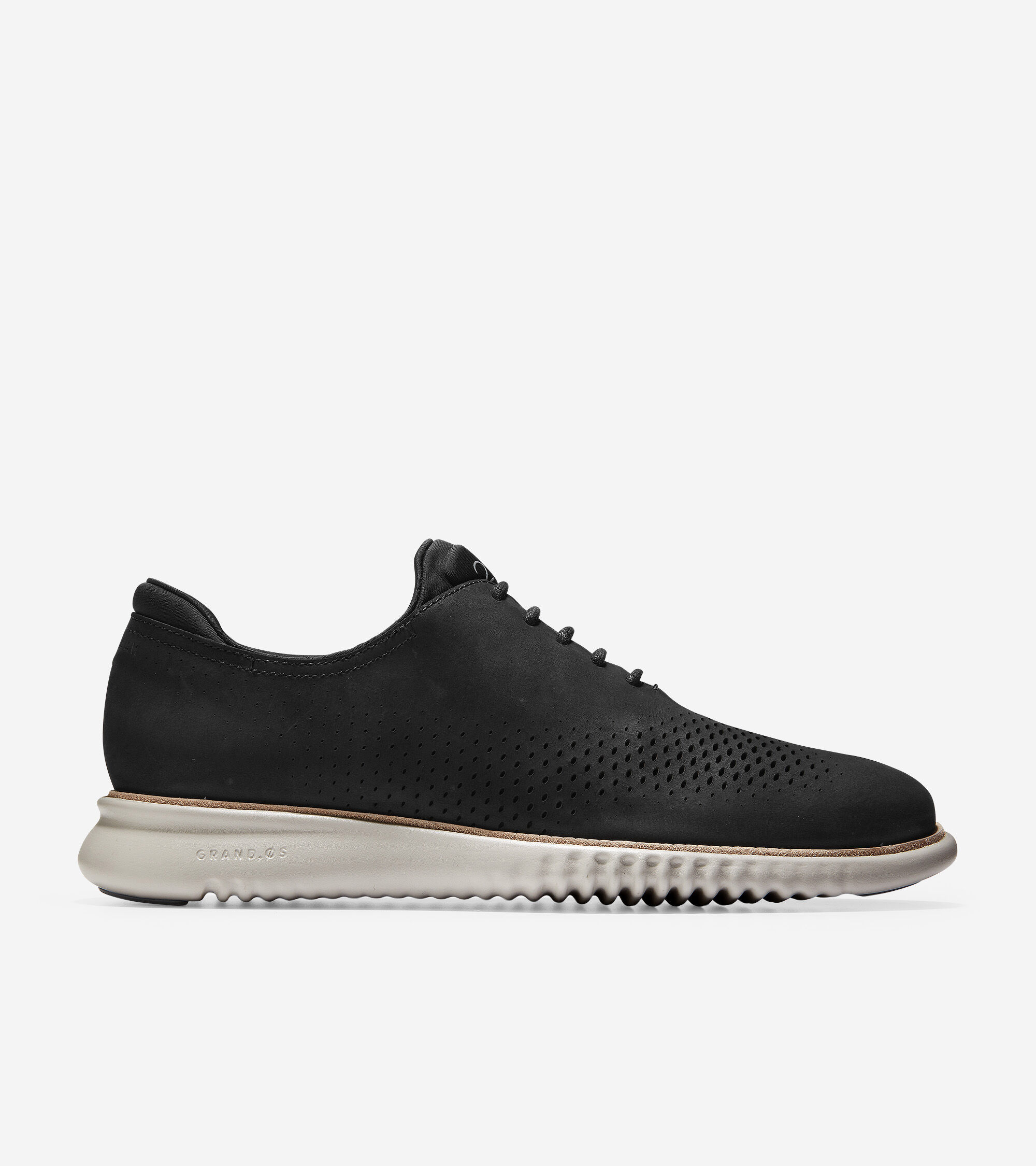 cole haan black leather shoes