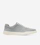 Monument Grey Perforated Suede