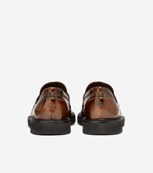 Men's American Classics Penny Loafers in Brown | Cole Haan