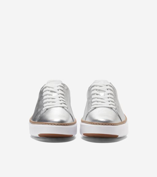 Women's GrandPrø Topspin Sneaker in Silver