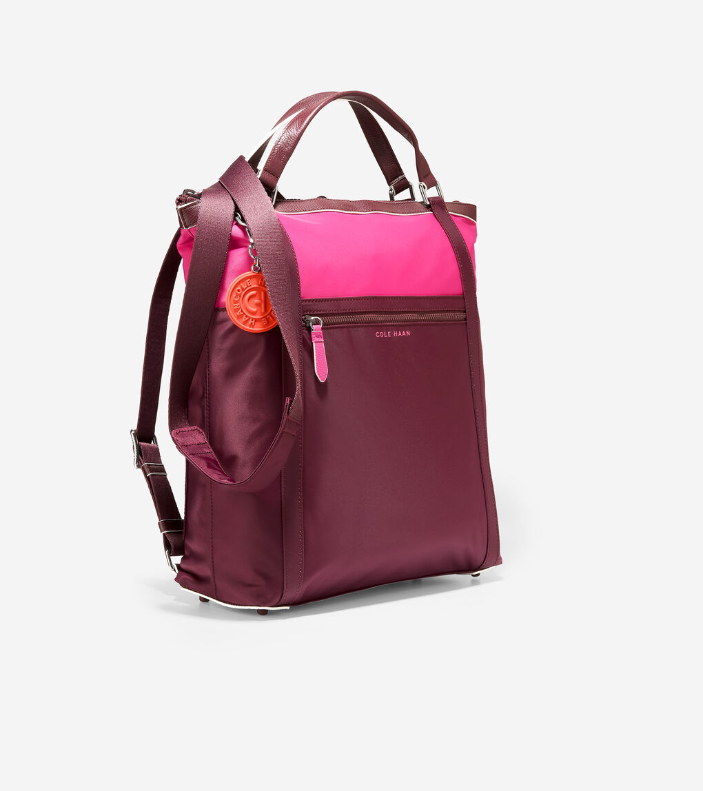 WOMENS Nylon Convertible Backpack