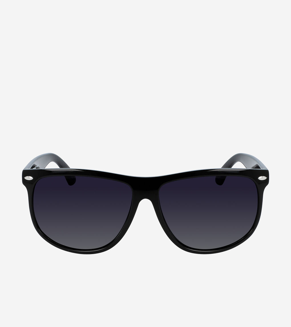 MENS Straight Top-Shield Polarized Sunglasses