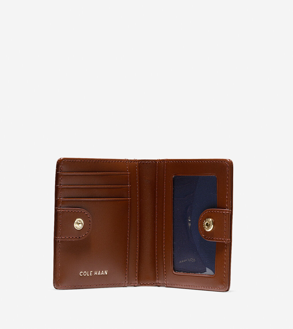 Juliet Mini Wallet in Medium Brown | Cole Haan