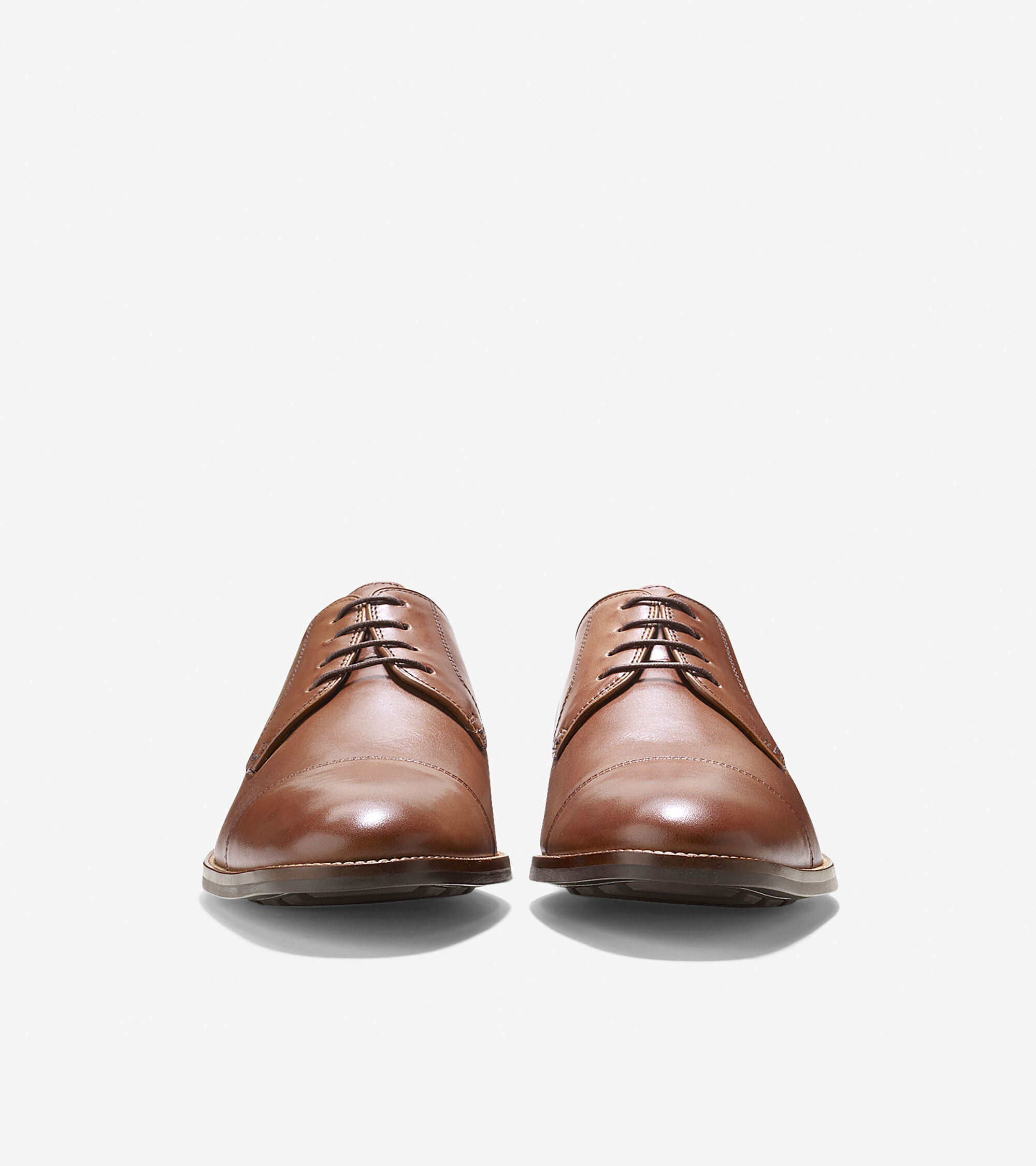 cole haan cap toe british tan