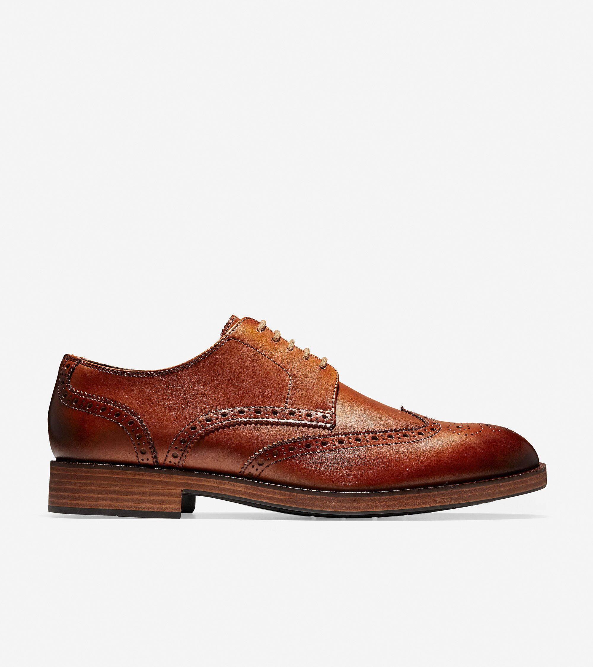 cole haan henry grand short wingtip oxfords