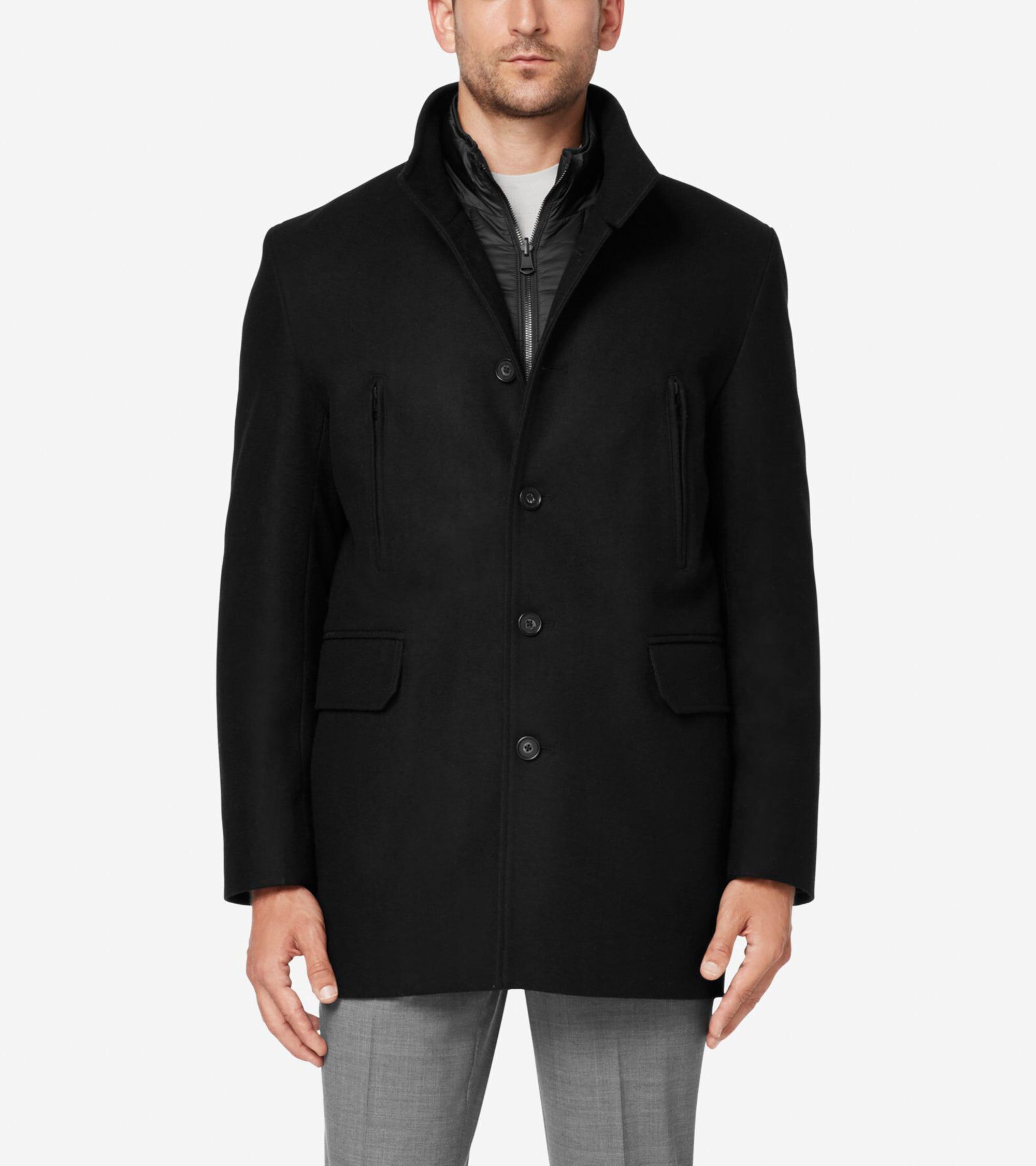 wool melton coat