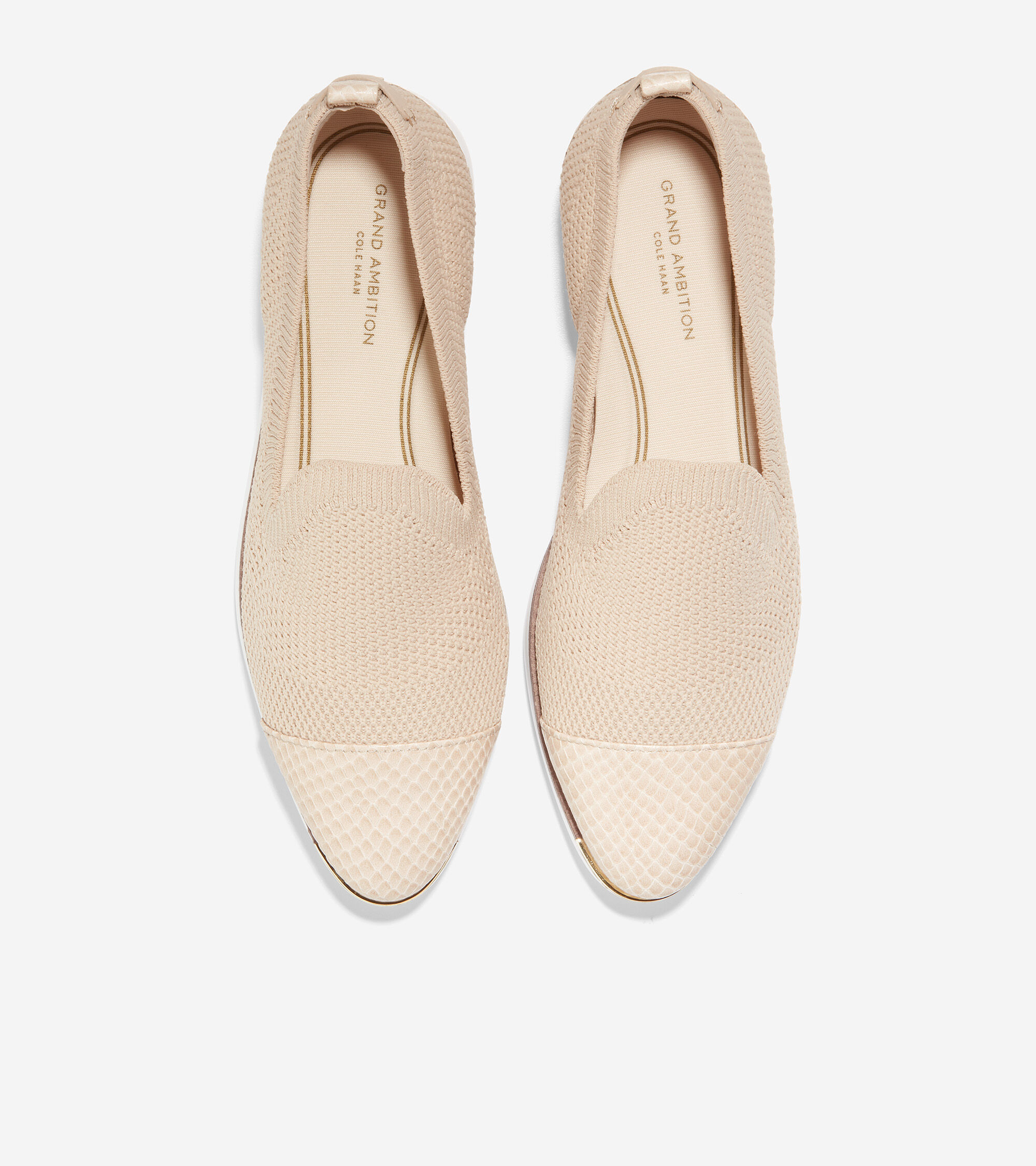 Women's Grand Ambition Slip-On Loafer in Oat Stitchlite™ | Cole Haan