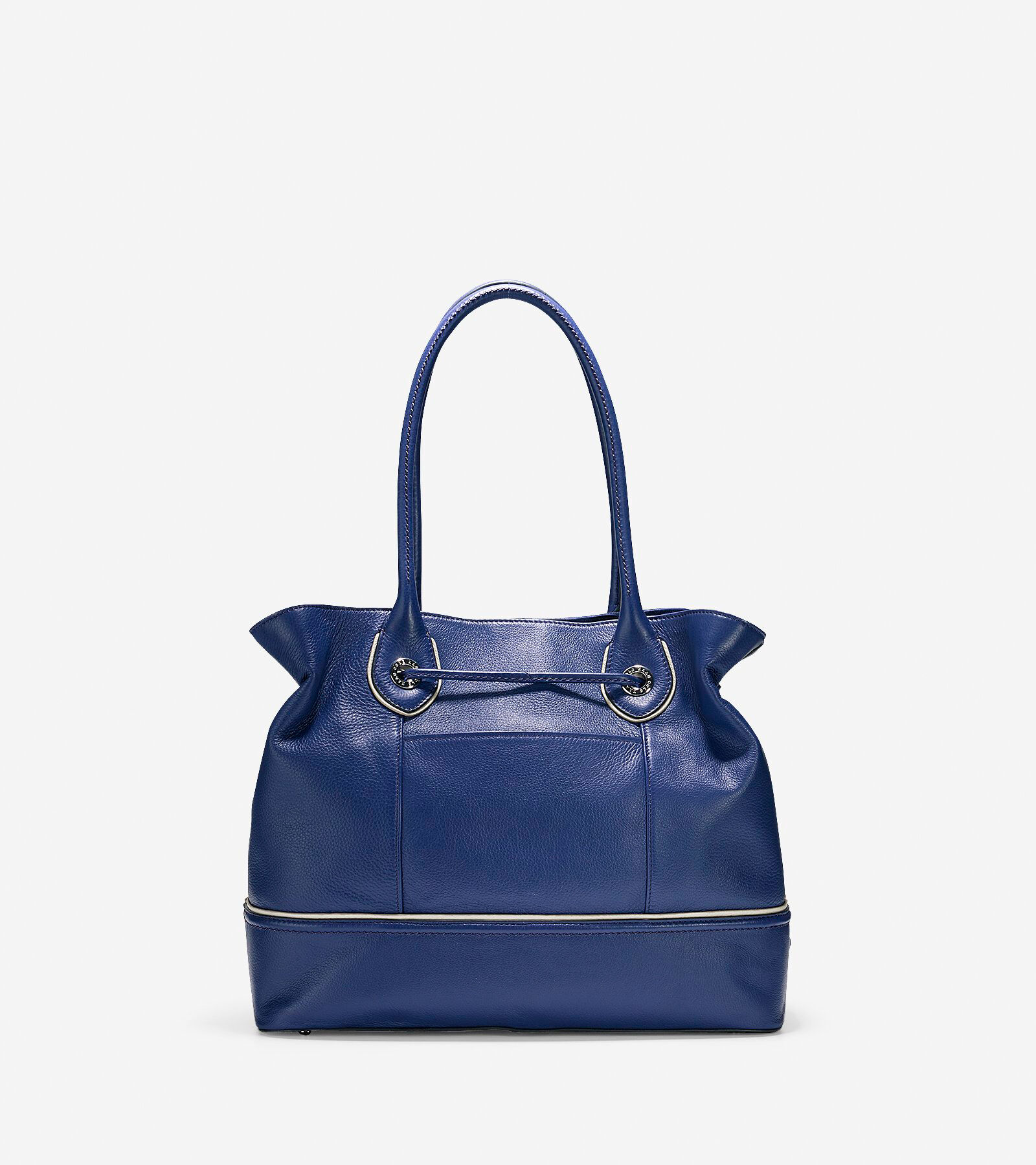 cole haan tassel leather shoulder bag