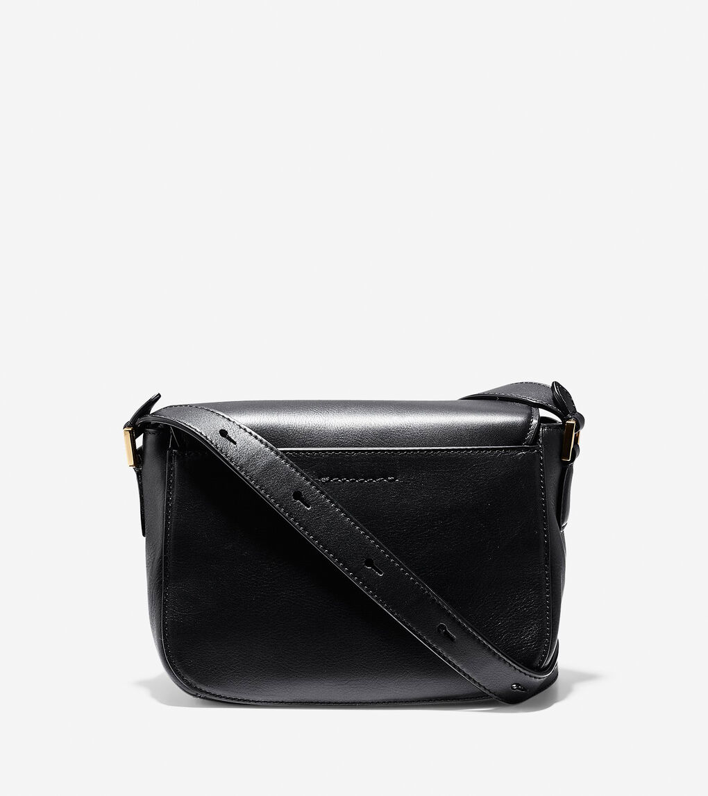Women's Marli Mini Saddle Bag in Black | Cole Haan