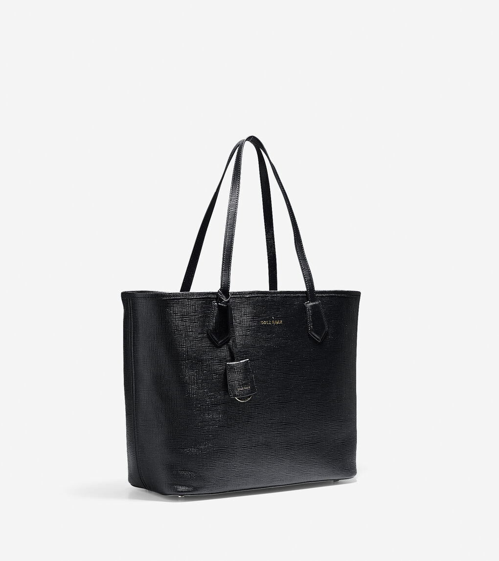 Abbot Tote in Black | Cole Haan