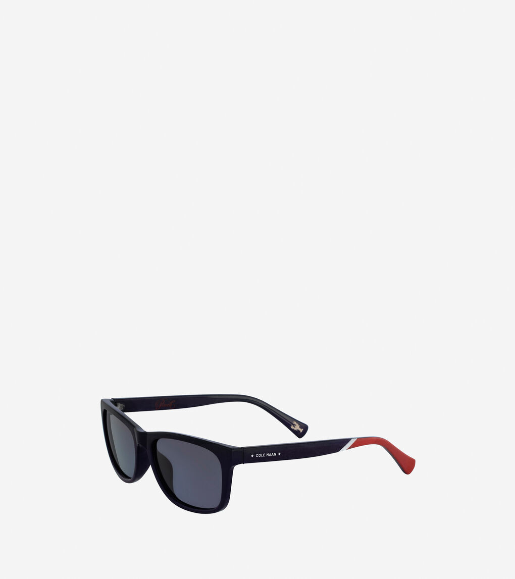 Pinch Narrow Rectangle Sunglasses