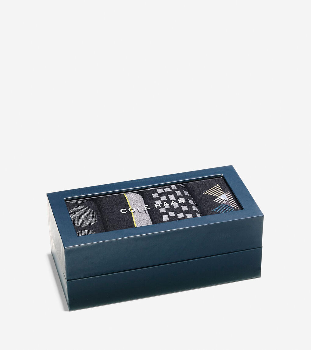 Dress Socks Gift Box – 4 Pairs