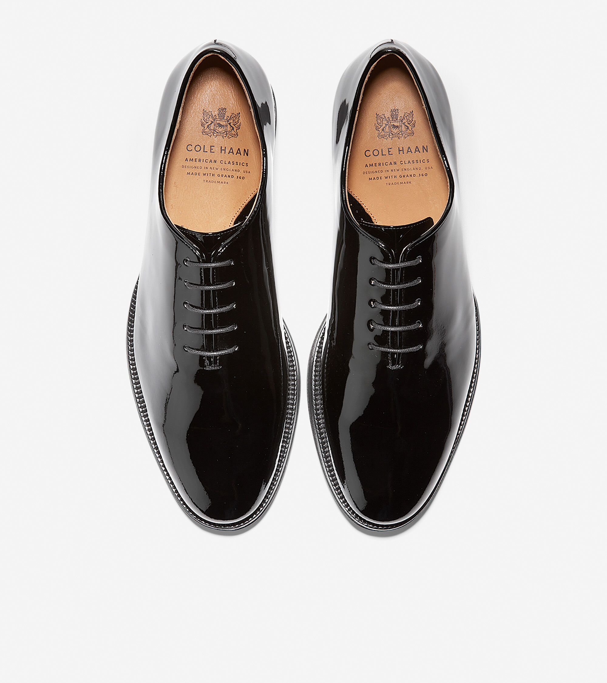 cole haan wholecut black