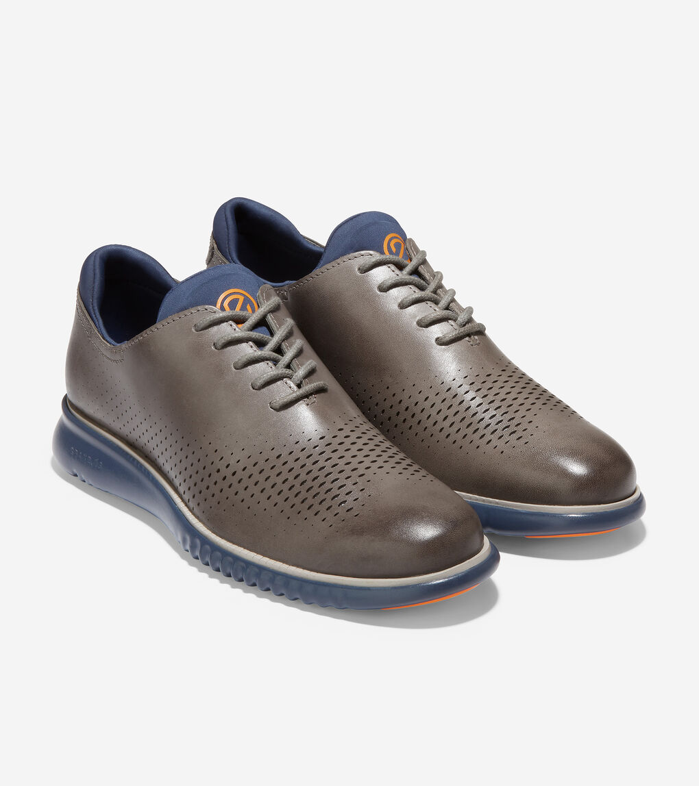 zerøgrand wingtip oxford blue