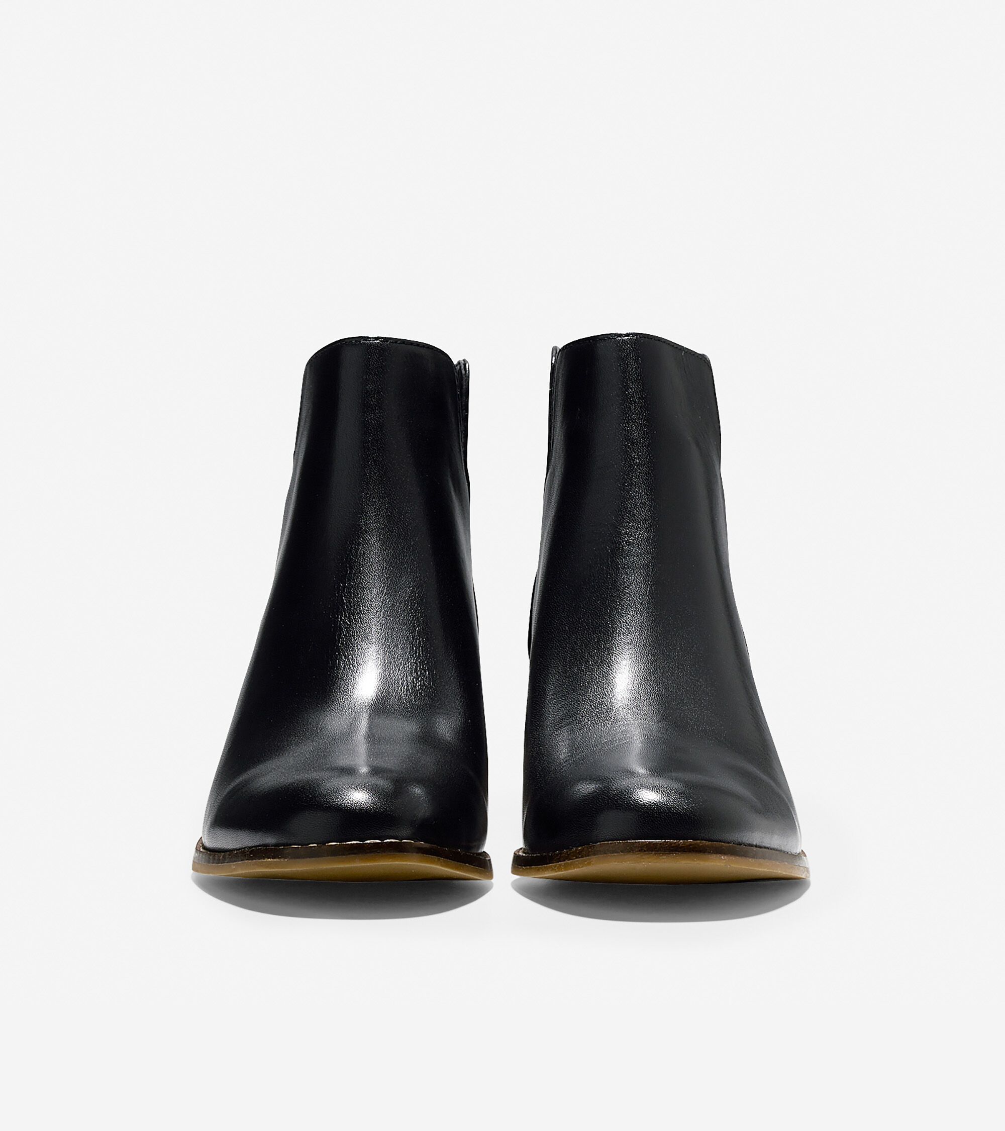cole haan abbot bootie black leather