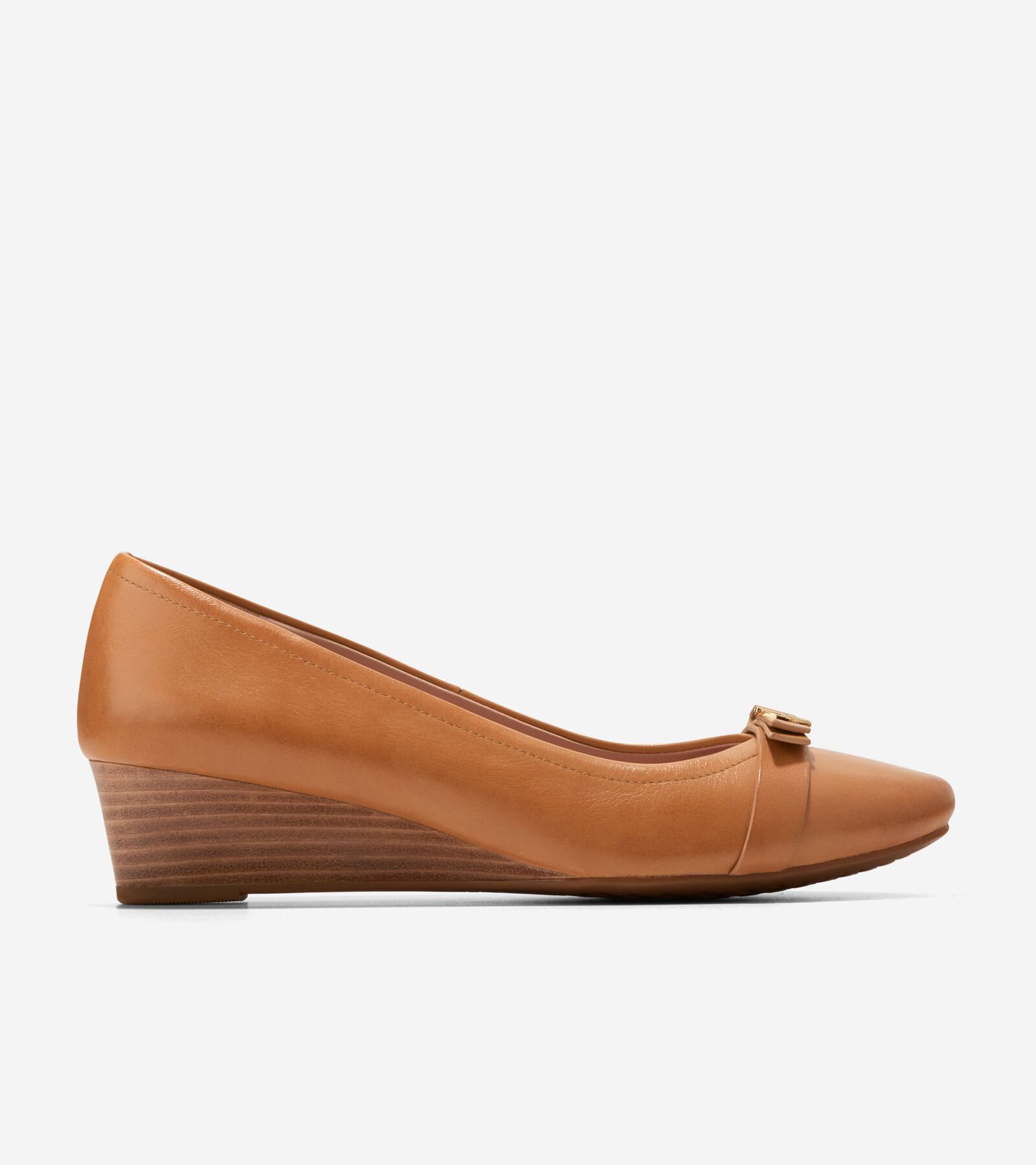 Cole Haan Malta Slip-on Wedge In Brown