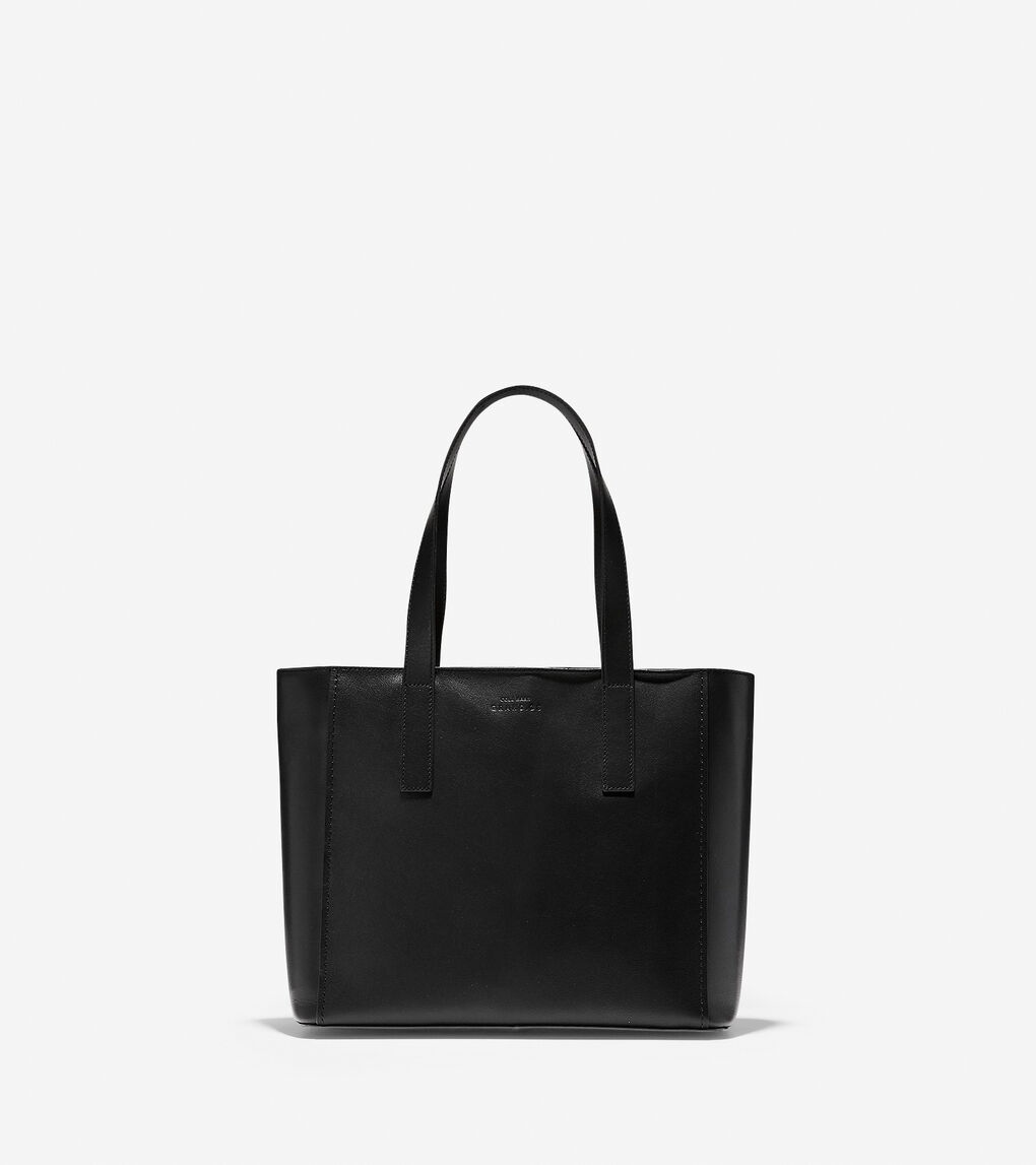 In-the-loop leather tote Hermès Black in Leather - 35780915