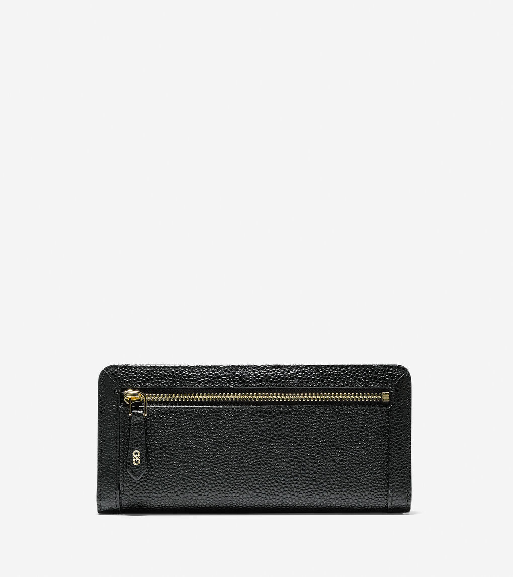 Eva Slim Wallet in Black | Cole Haan