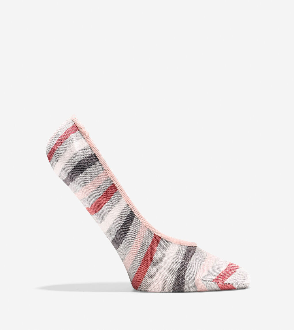 Pinch Wave Stripe Sock Liner - 2 Pack