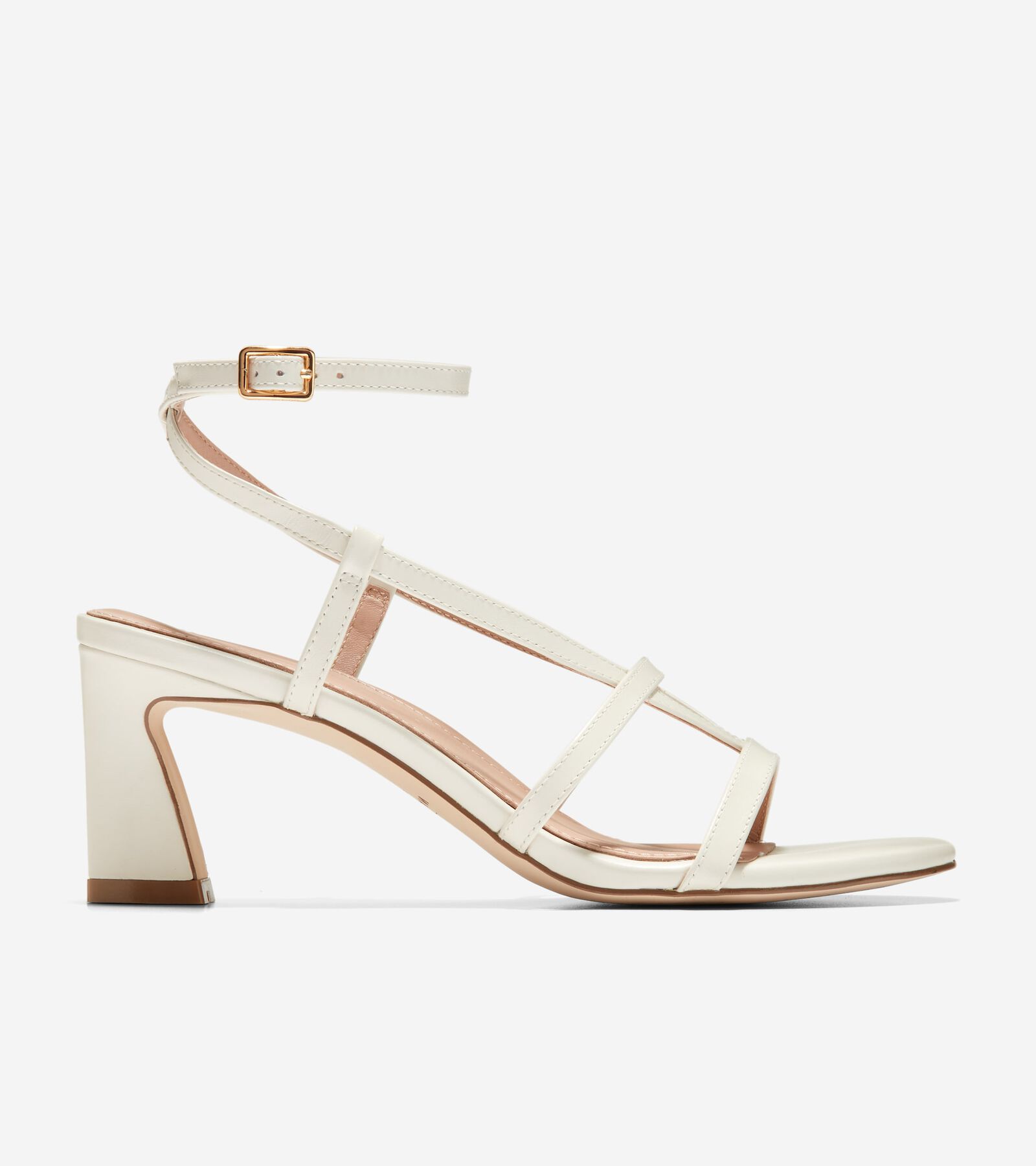 Shop Cole Haan Amber Strappy Sandal In Ivory