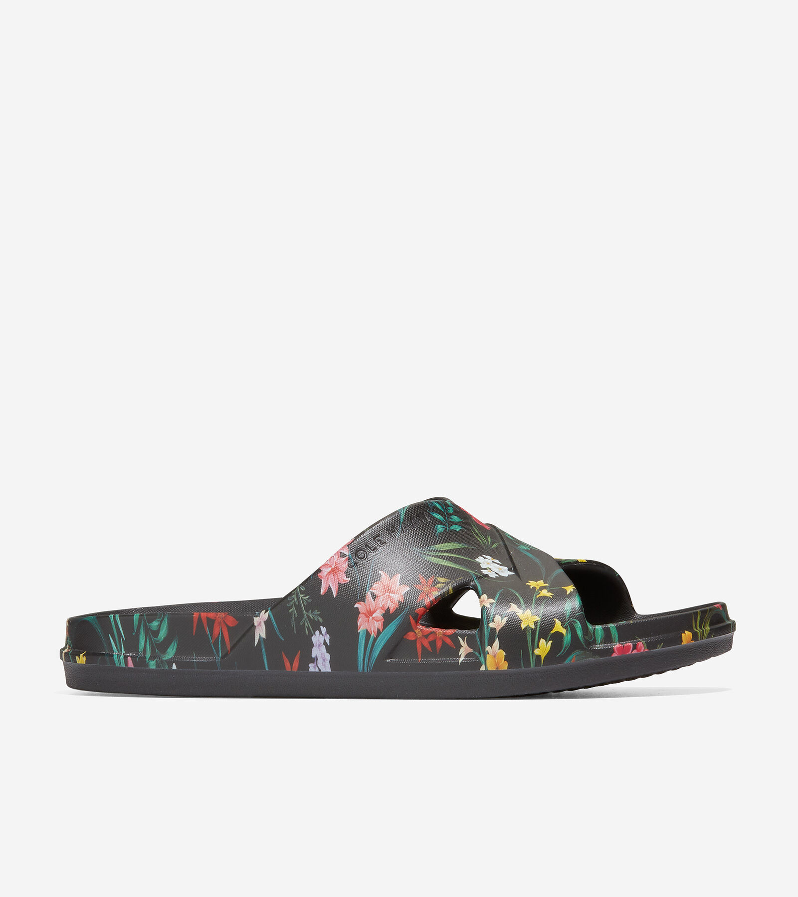 Cole Haan Findra Womens Slip On Flats Pool Slides In Multi