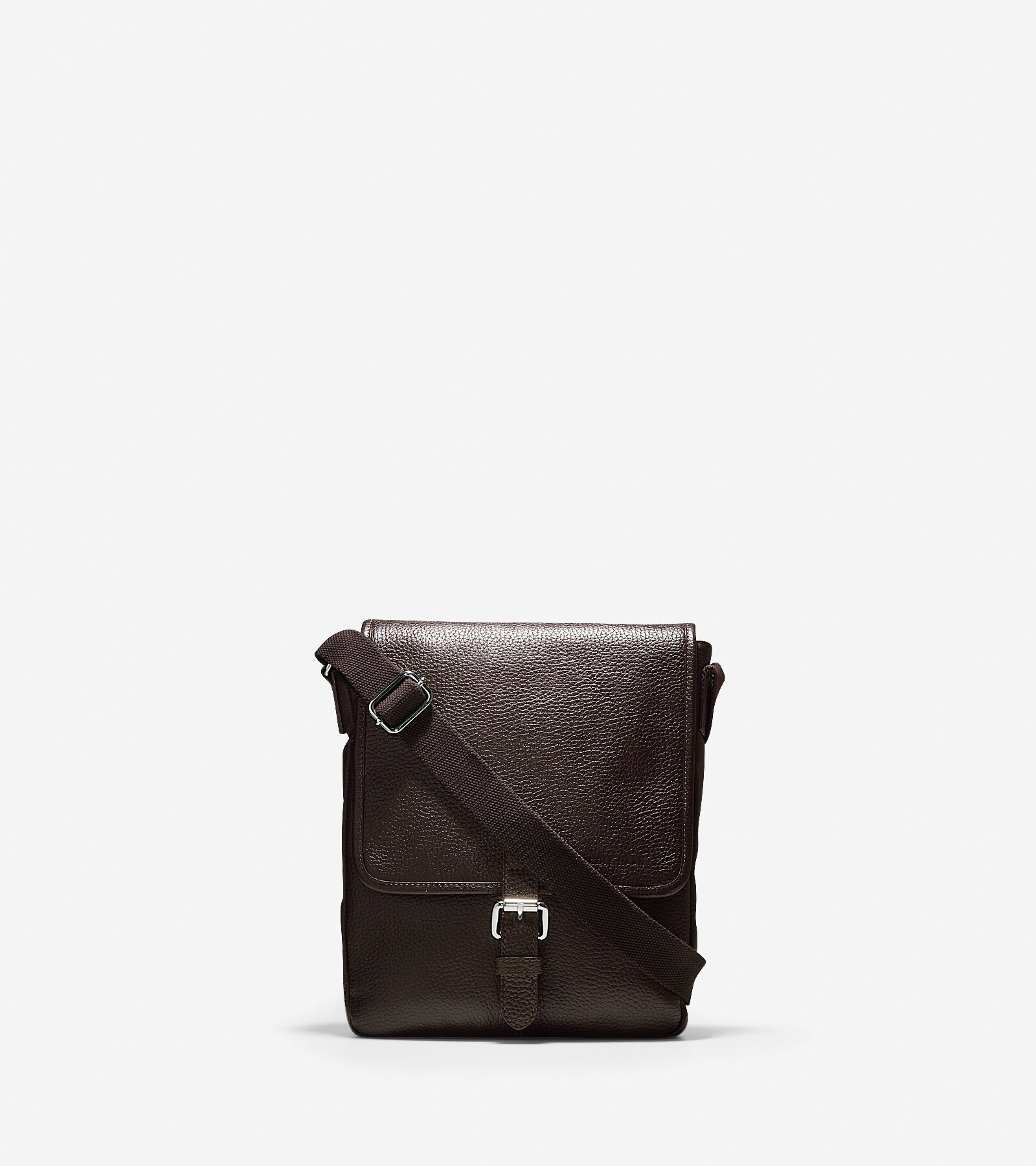 Wayland Reporter Bag in Dark Brown Cole Haan