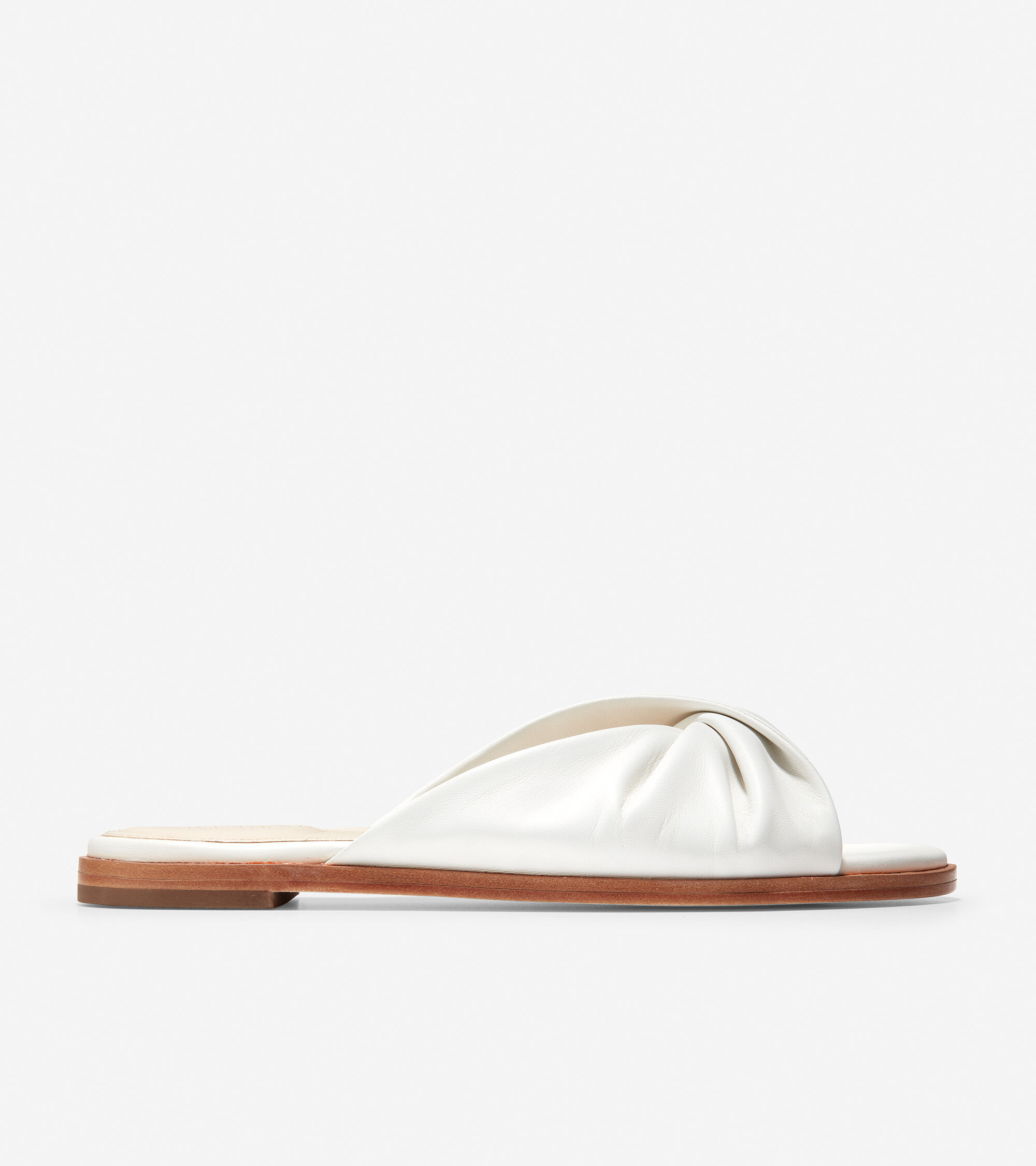 square toe strappy heels white