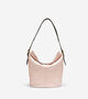 Pink Nude Grained Leather