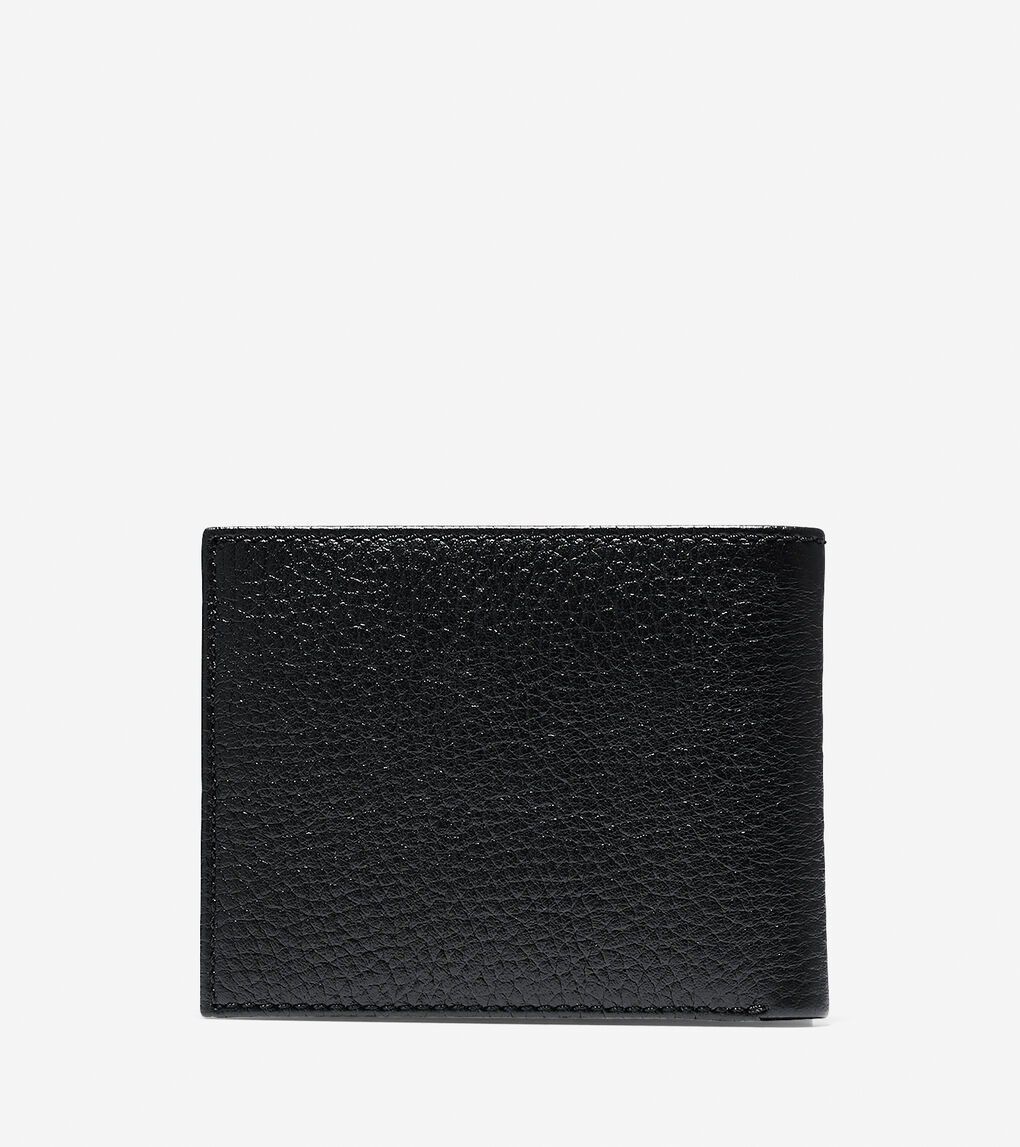 Wayland Bifold Wallet in Black | Cole Haan