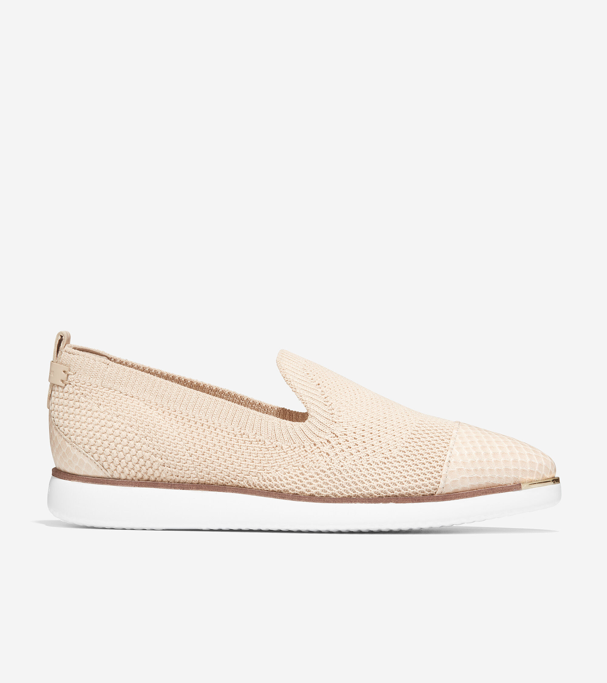 Women's Grand Ambition Slip-On Loafer in Oat Stitchlite™ | Cole Haan