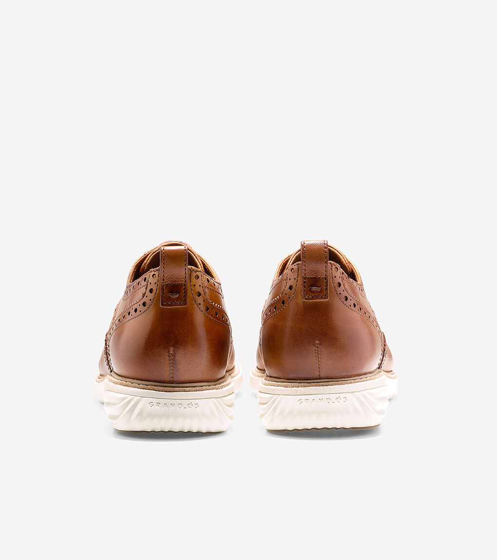 cole haan british tan wingtip