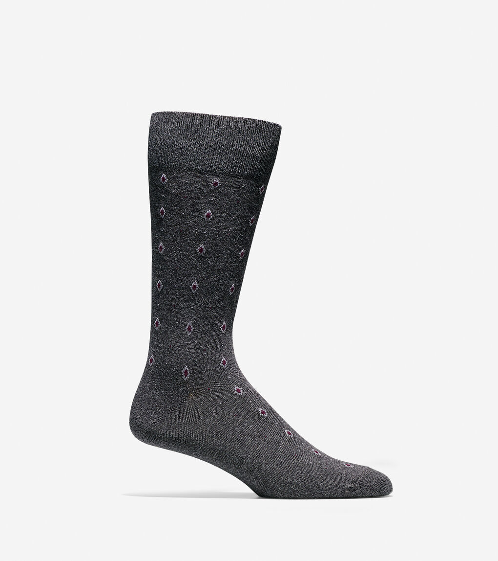 Diamond Neat Socks