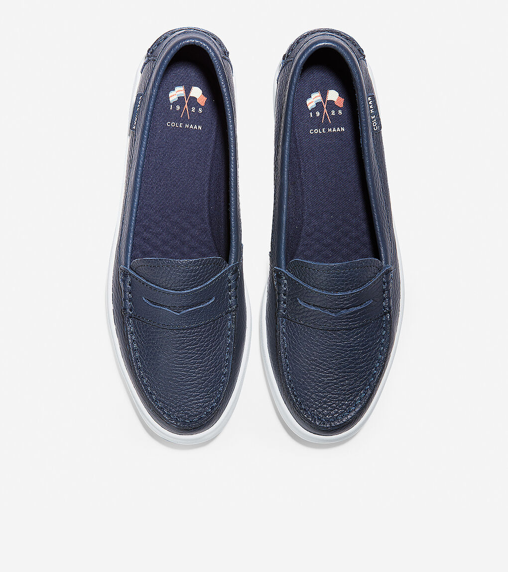 Women's Nantucket Loafer in Navy Leather | Cole Haan