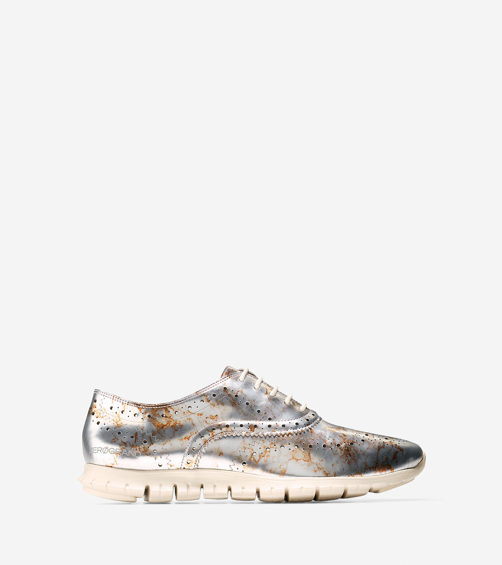 Womens Women's ZERØGRAND Wingtip Oxford
