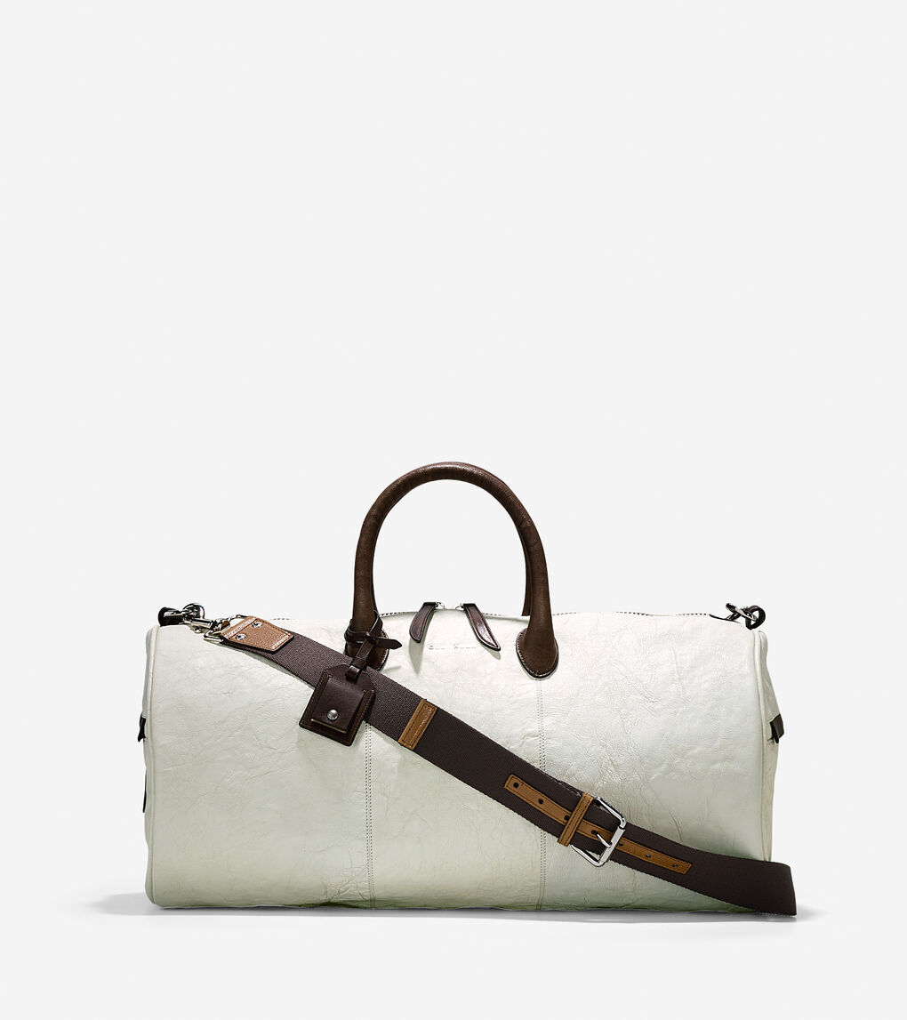 Henderson Duffle in White | Cole Haan