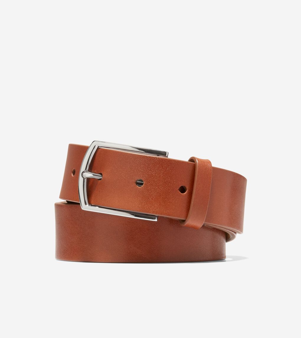 Washington Perforated 35mm Belt in Brown | Cole Haan