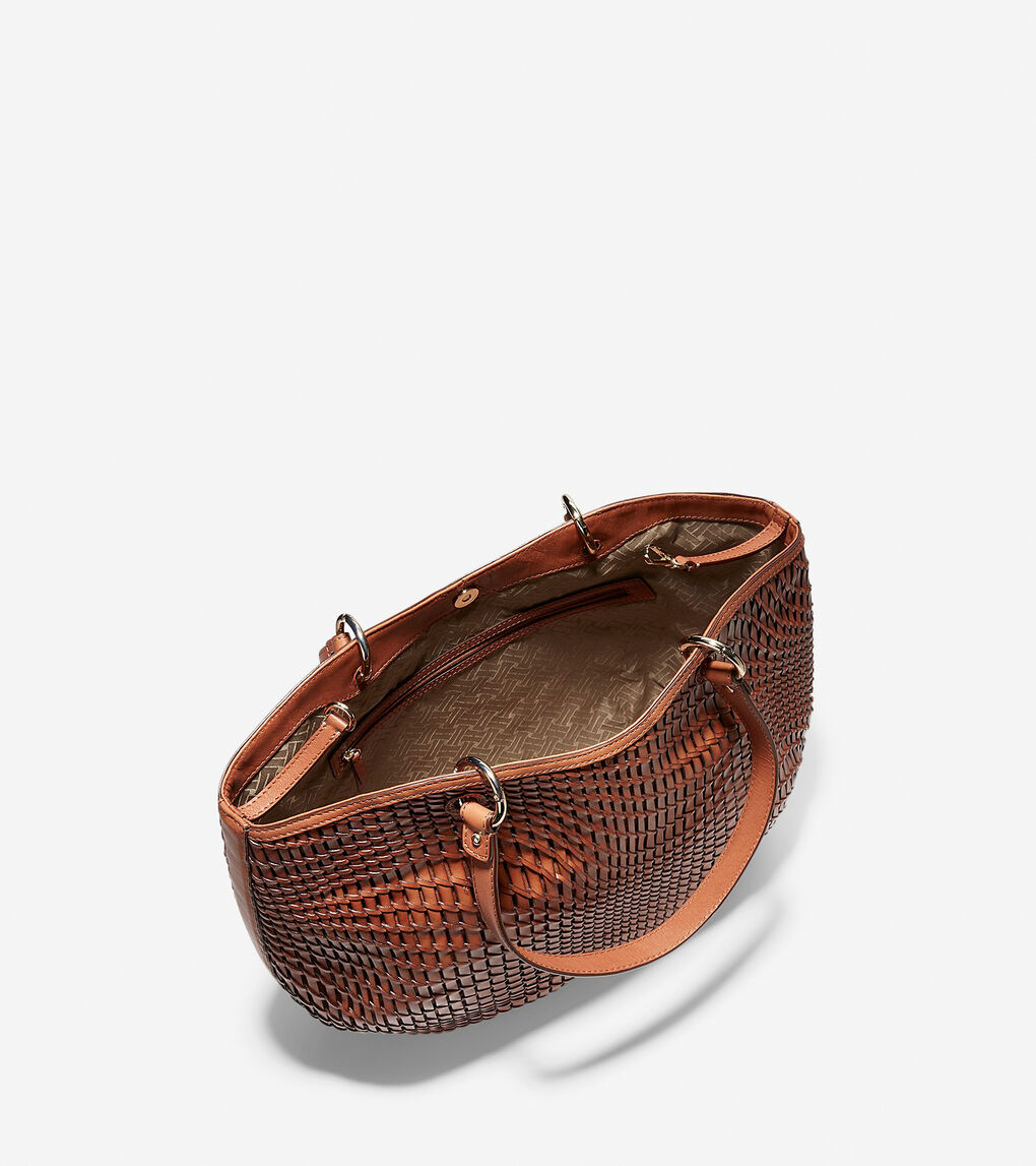 Genevieve Open Weave Tote