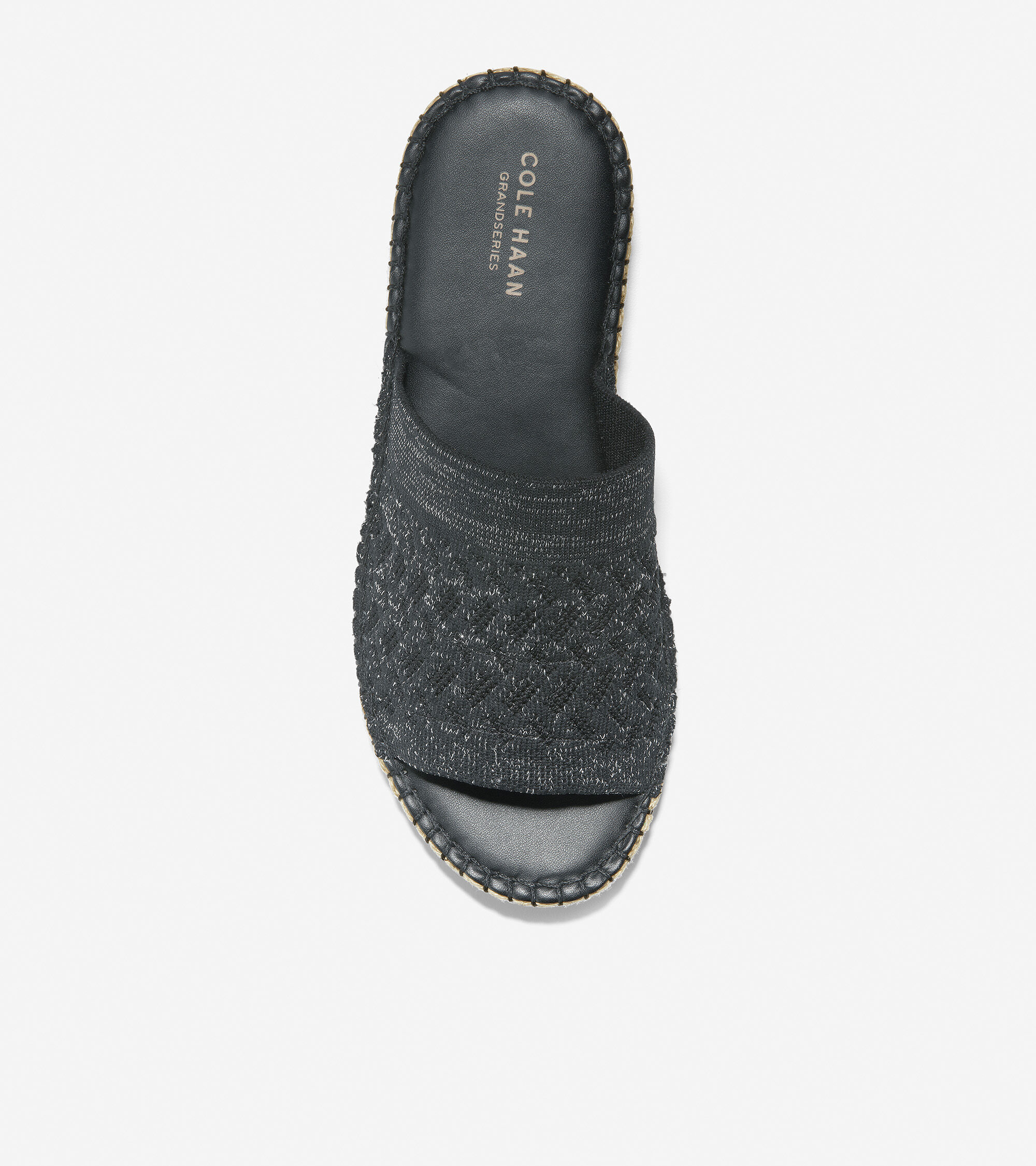 cole haan cloudfeel espadrille slide
