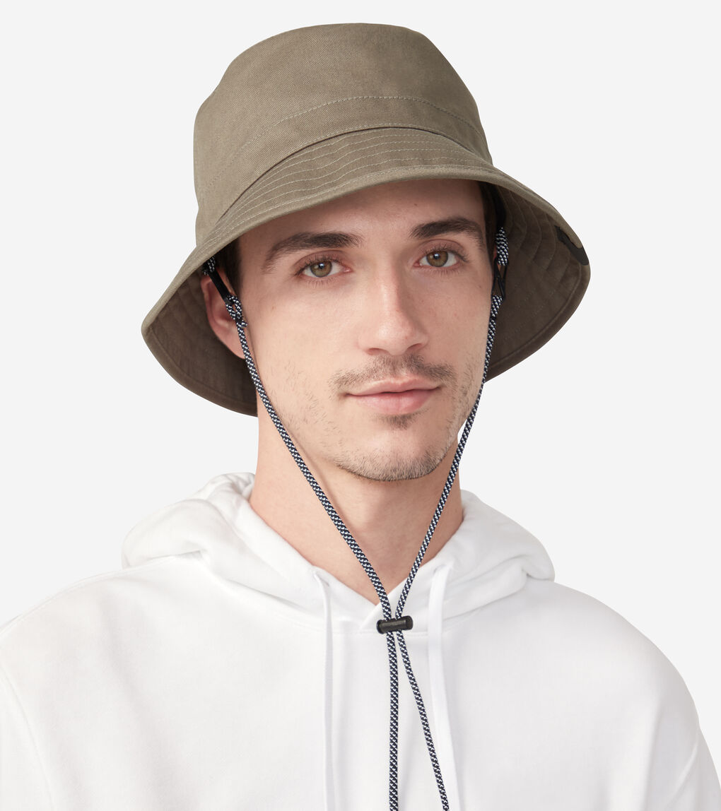 MENS ZERØGRAND Adjustable Bucket Hat